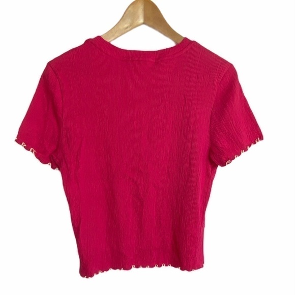 Anthropologie Cathleen Textured Tee - Picture 3 of 3